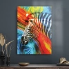 Decovetro Cam Tablo Zebra Desenli