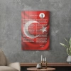 Decovetro Bayraklı İstiklal Marşı Cam Tablo 30x40 cm