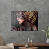 Decovetro Cam Tablo Abstract Gold Woman 50x70 cm