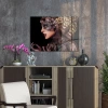 Decovetro Cam Tablo Abstract Gold Woman 70x100 cm