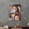 Decovetro Cam Tablo Abstract Kadın Portresi 30x40 cm
