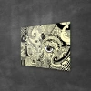 Decovetro Cam Tablo Abstract Vintage Eye 50x70 cm