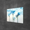 Decovetro Cam Tablo Beyaz Güller 70x100 cm