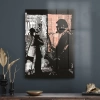 Decovetro Cam Tablo Caz Müzisyeni Temalı 30x40 cm