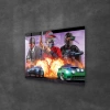Decovetro Cam Tablo Gamer Room Backround 70x100 cm