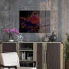 Decovetro Cam Tablo Jazz Drummer 70x100 cm