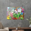 Decovetro Cam Tablo Pop Art Colour Monsters 50x70 cm