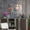 Decovetro Cam Tablo Pop Art Colour Woman 70x100 cm