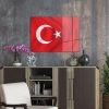 Decovetro Cam Tablo Türk Bayrağı 70x100 cm