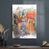 Decovetro Cam Tablo Yağlı Boya Paris 30x40 cm