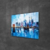 Decovetro Cam Tablo Yağlı Boya Şehir Manzarası 50x70 cm
