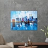 Decovetro Cam Tablo Yağlı Boya Şehir Manzarası 50x70 cm