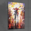 Decovetro Cam Tablo Yağmurda Aşk 30x40 cm