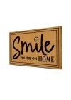 Decovetro Paspas Smile Home Desenli Kapı Önü Paspası40 x 60 Cm