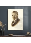 Decovetro Atatürk Portesi Eskitme Cam Tablo 50x70 cm