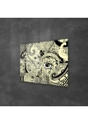 Decovetro Cam Tablo Abstract Vintage Eye 70x100 cm