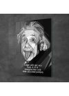 Decovetro Cam Tablo Albert Einstein Funny 70x100 cm