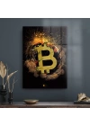 Decovetro Cam Tablo Bitcoin Temalı 50x70 cm