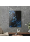 Decovetro Cam Tablo Blue Angel Wing 50x70 cm