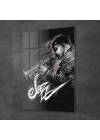 Decovetro Cam Tablo Caz Müzisyeni Temalı 30x40 cm