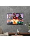 Decovetro Cam Tablo Gamer Room Backround 30x40 cm