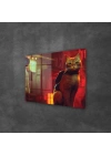 Decovetro Cam Tablo Gamer Room Cat 30x40 cm