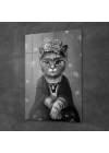 Decovetro Cam Tablo Kedi Frida 50x70 cm