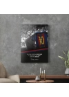 Decovetro Cam Tablo Lionel Messi Motivational 50x70 cm