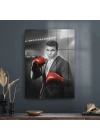 Decovetro Cam Tablo Muhammed Ali 50x70 cm