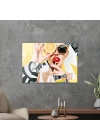 Decovetro Cam Tablo New Pop Art Woman Candy 50x70 cm