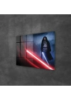 Decovetro Cam Tablo Star Wars Vader vs Obiwan 50x70 cm