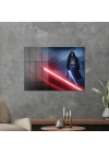 Decovetro Cam Tablo Star Wars Vader vs Obiwan 70x100 cm