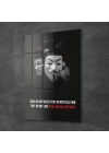 Decovetro Cam Tablo V For Vendetta 70x100 cm