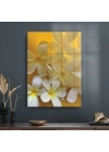 Decovetro Cam Tablo White Lily Desenli 70x100 cm