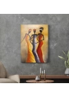 Decovetro Dans Eden Afrikalı Kadınlar Cam Tablo 70x100 cm