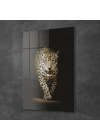 Decovetro Gölgedeki Leopar Cam Tablo 30x40 cm