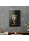 Decovetro Gölgedeki Leopar Cam Tablo 30x40 cm