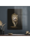 Decovetro Gölgedeki Leopar Cam Tablo 50x70 cm