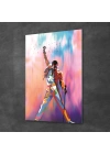 Decovetro Queen Freddie Mercury Tablo illüstrasyon 50x70 cm