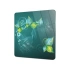 Decovetro Cam Sunum Servis Tabağı Kare Yeşil Yaprak Desenli 30 x 30 Cm