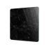 Decovetro Cam Sunum Servis Tabağı Kare Siyah Granit Desenli 30 x 30 Cm
