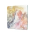 Decovetro Cam Sunum Servis Tabağı Kare Karışık Dalgalı Mermer Desenli 30 x 30 Cm