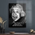 Decovetro Cam Tablo Albert Einstein Funny 50x70 cm