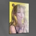 Decovetro Cam Tablo Anime Girl Yellow Hair 50x70 cm