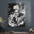 Decovetro Cam Tablo Frida Kahlo 50x70 cm