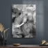 Decovetro Cam Tablo Siyah Beyaz Fil 30x40 cm