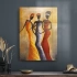 Decovetro Dans Eden Afrikalı Kadınlar Cam Tablo 50x70 cm