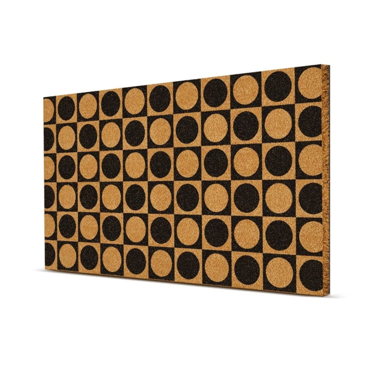Decovetro Paspas Retro Desenli Kapı önü Paspası40 x 60 Cm