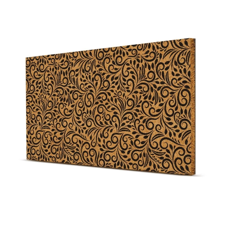 Decovetro Paspas Sarmaşık Desenli Kapı Önü Paspası40 x 60 Cm