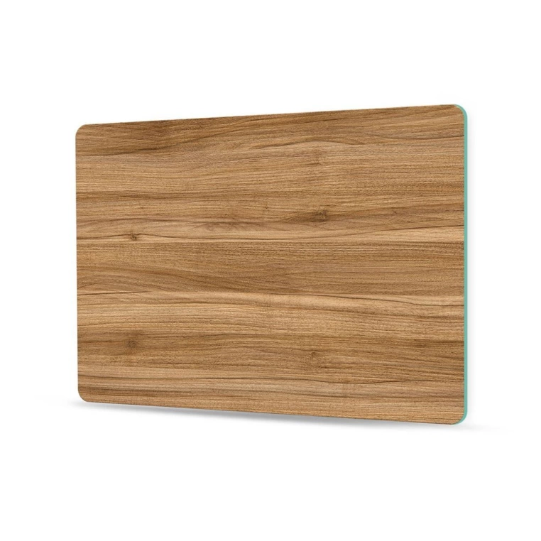 Decovetro Cam Kesme Tahtası Açık Ahşap Meşe Desenli 20x30 Cm